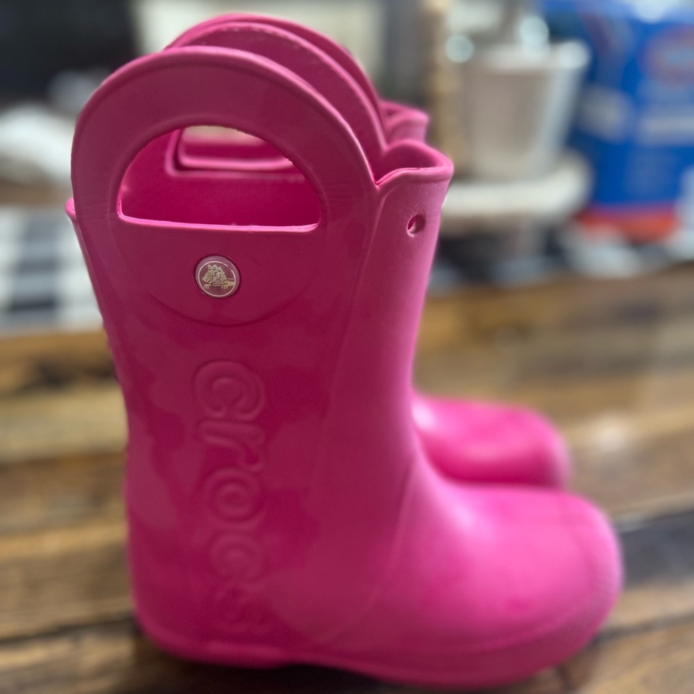 Girl Croc Boots